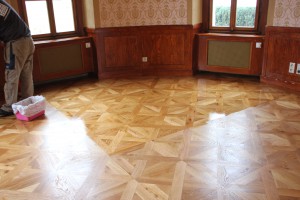 renovace zámeckých mozaikových podlah - Bona Tvrdý voskový olej (52)
